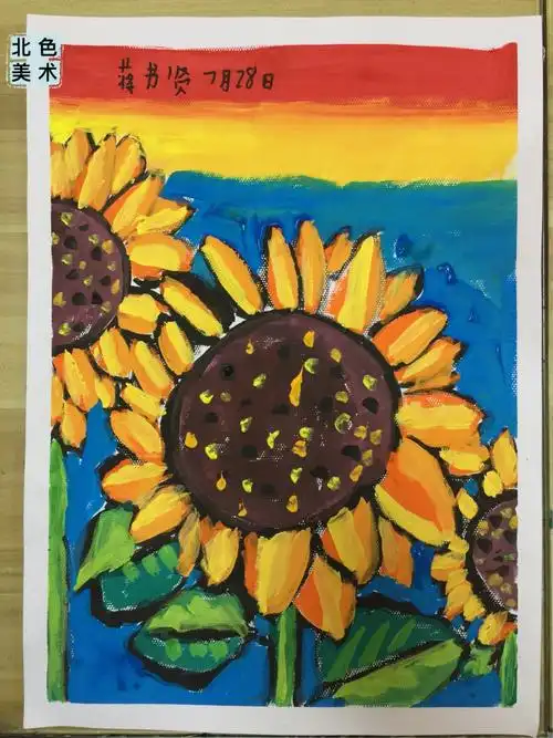 2018年暑期北色美术学生蒋书贤绘画作品集