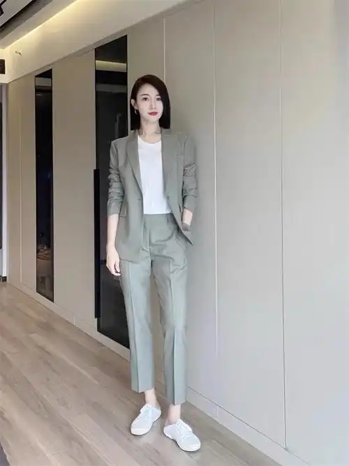 现货#2024年秋季新款高级感西装外套女气质女装休闲时尚西服套… - 17