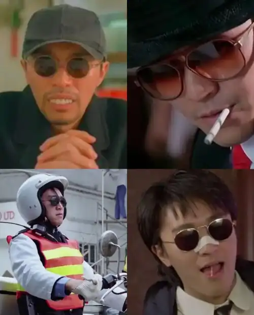 周星驰那么讨厌戴眼镜人士,为啥自己又老戴墨镜?_韦小宝_电影_太阳镜